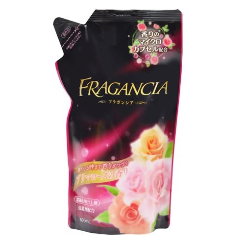 Rocket Soap «Fragancia» Prima Rose - Концентрированный кондиционер для белья с длительным дезодорирующим эффектом, с ароматом роз, мягкая упаковка 600 мл. (091789)