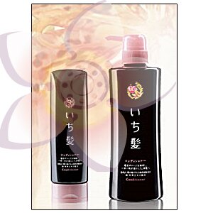 ICHIKAMI - Бальзам - ополаскиватель для поврежденных волос, с ароматом цветущей горной сакуры, 550 мл(72004)
